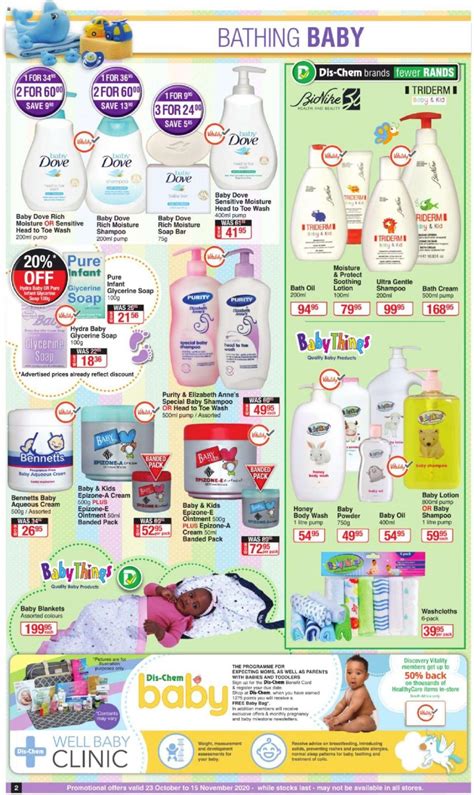 DisChem Specials 23 October 2020 | DisChem Catalogue | Baby Savings