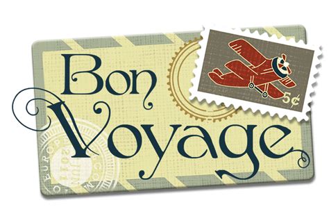 png bon voyage - Clip Art Library