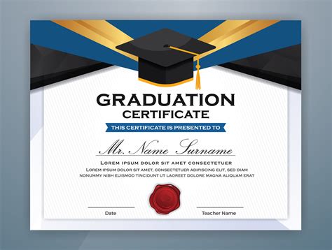 Graduation Diploma Template