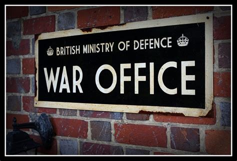 War Office, Churchill War Rooms, Imperial War Museum, Military signs ...