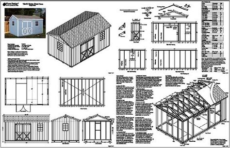 16 X 16 Shed Plans Free : Storage Shed Designs 5 Features To Look For ...