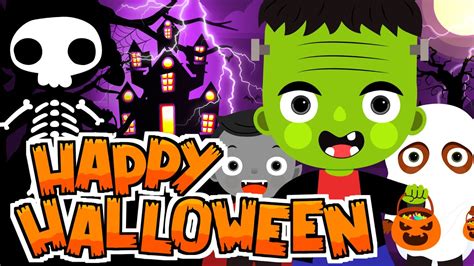 Happy Halloween Song! Best Halloween Video for kids! Fun for toddlers ...