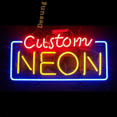 personalized neon man cave signs