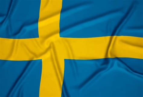 Realistic Sweden Flag Background - Free Download - HD Stock Images