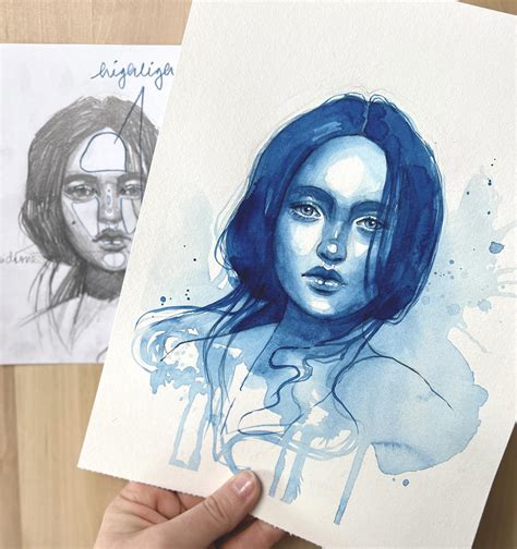 Introduction To Watercolor Portraits: Learn Simple Drawing & Painting ...