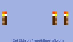 torch skin Minecraft Skin