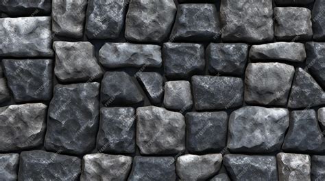 Premium Photo | Gray stone wall texture background grey stone wall ...