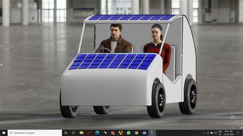 Two Seater Solar Car ‘A Dream to Reality’ | 3DEXPERIENCE Edu