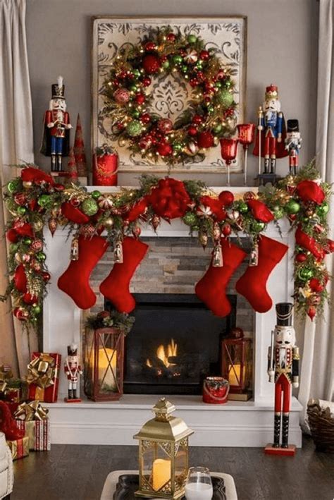 Christmas Decorating Fireplace Mantel Photos – I Am Chris