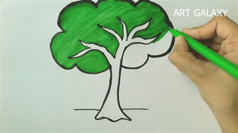 Easy Tree Drawings