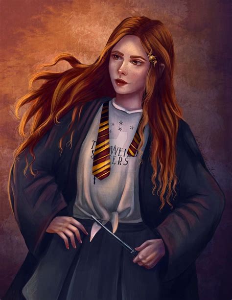 Ginny Weasley fan art (2018) by katarinalucifera | Ginny weasley fan ...