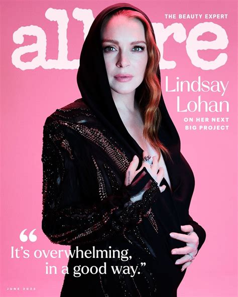 Lindsay Lohan - Allure Magazine June 2023 • CelebMafia