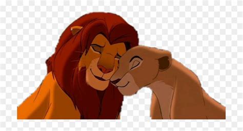 #simba #nala #tlk #png #thelionking #reileão - Simba And Nala Hugging ...