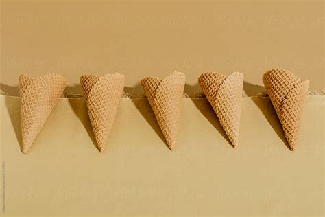 "Ice Cream Cones" by Stocksy Contributor "Tatjana Zlatkovic" - Stocksy