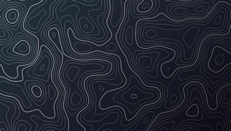 Topographic Map Contour Lines Wallpaper