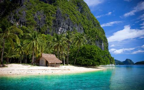 Bacuit Bay El Nido Palawan Philippines Islands Lagoons With Turquoise ...