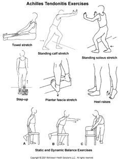 Achilles Tendonitis Exercises