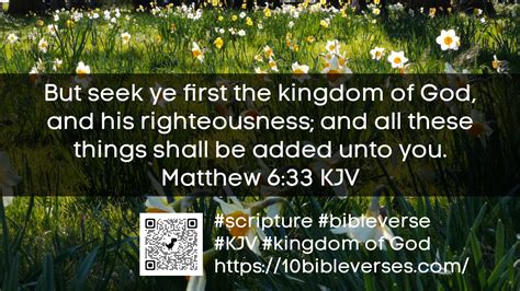 Kingdom of God Verses in the Bible