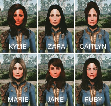 femshepping's 2021 Female Character Presets at Fallout 4 Nexus - Mods ...