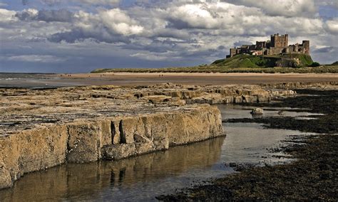 Bamburgh Castle from the Beach - Ed O'Keeffe Photography