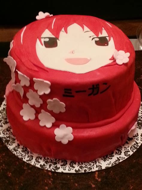 Anime Cake Of Kyoko Sakura - CakeCentral.com