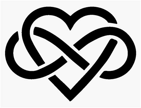 Heart Infinity Symbol Outline