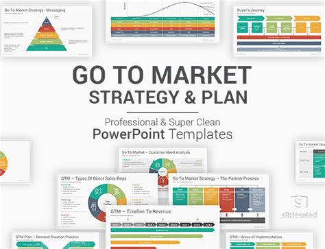 Go To Market Strategy and Plan PowerPoint Templates - SlideSalad