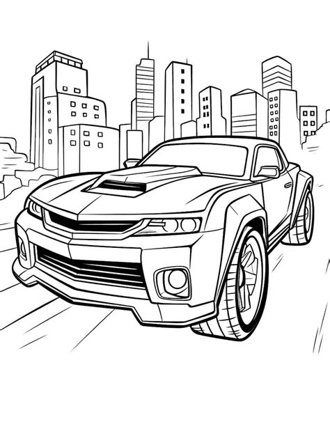 50 Car Coloring Pages: Free Cute Sheets