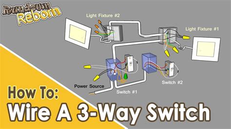 How To Wire Multiple Lights On A 3 Way Switch Two Light Swit