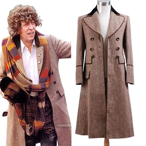 Doctor Who Fourth 4th Doctor Brown Coat Costume For Halloween – ACcosplay