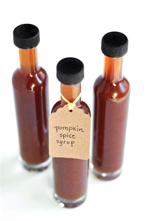 Homemade Pumpkin Spice Latte Syrup | ATE