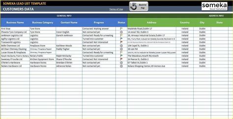 Free Crm Excel Template Of Real Estate Lead Tracking Spreadsheet ...