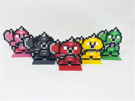 Axem Rangers Perler Bead Sprites - Etsy