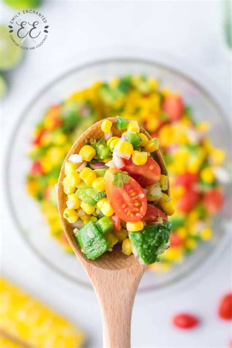 Cold Corn Avocado Salad Recipe Perfect for Summer