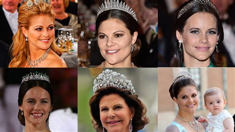 The most stunning tiaras in the Swedish royal family treasure trove ...