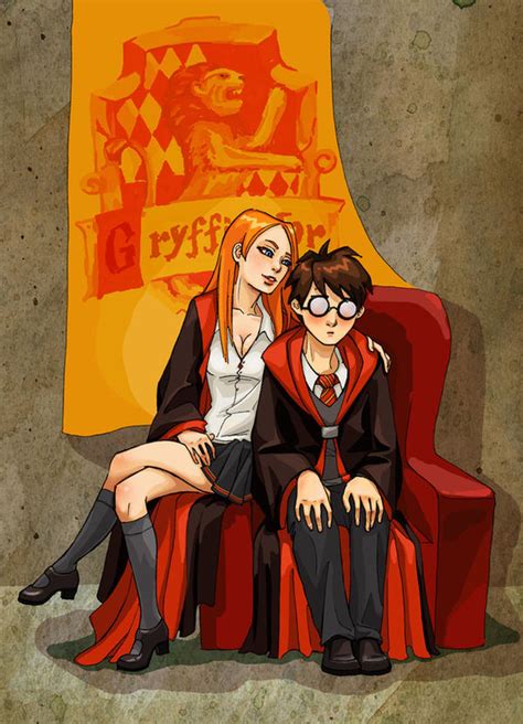 Harry Potter ~ Harry and Ginny by zarin-a on DeviantArt