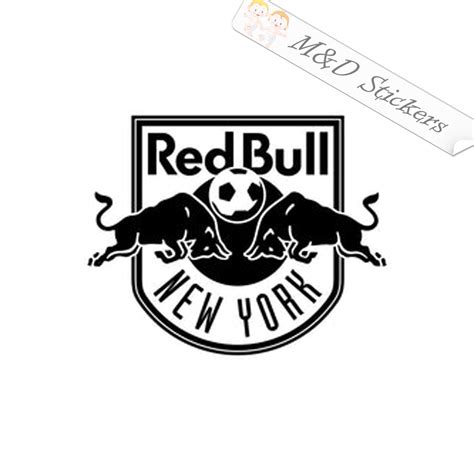 Mls New York Red Bulls Soccer Logo 45 30 Decal In Different Col