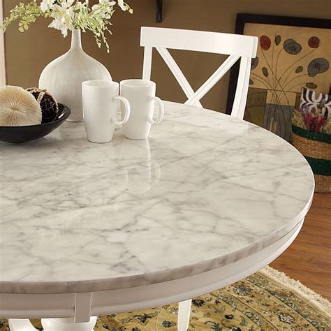 Round White Marble Dining Table - Table Round Ideas