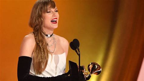 ‘White history month’: Taylor Swift Grammys speech edited by trolls in ...