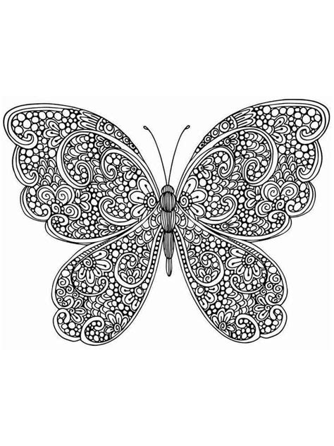 Butterfly Coloring Pages For Adults