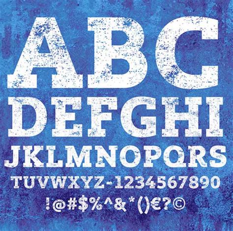 25+ Best Free Distressed Fonts (& Grunge Fonts)