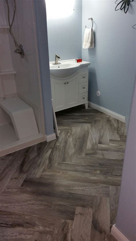 Vinyl Plank Flooring Bathroom