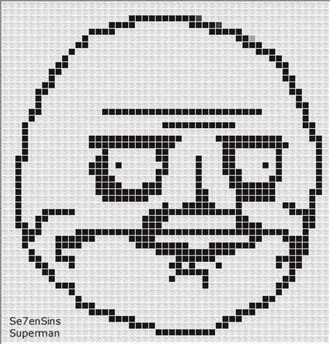 Meme Grid Minecraft | Pixel art pattern, Pixel art design, Minecraft ...