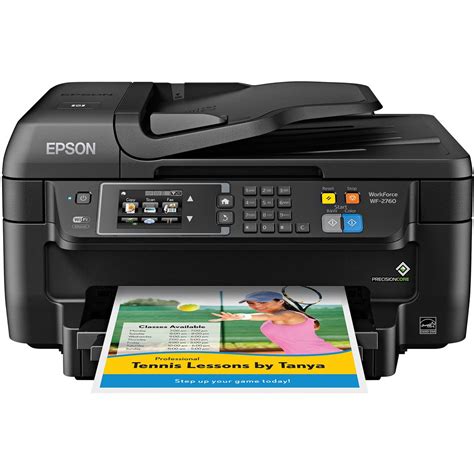 Epson WorkForce WF-2760 All-in-One Wireless Color Printer/Copier ...