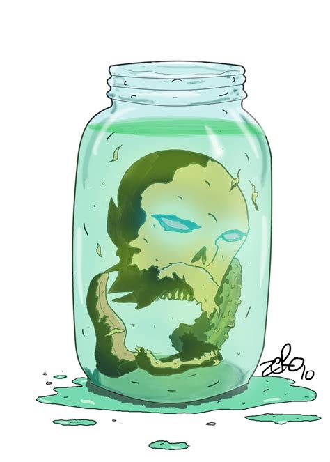 The Dark corner: Head in a jar