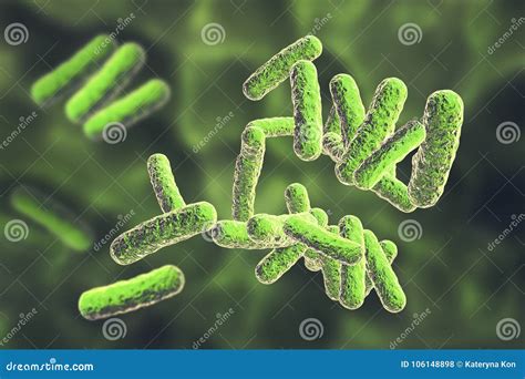 Human Pathogenic Virus And Bacterias Under Microscope. Viral Dis ...