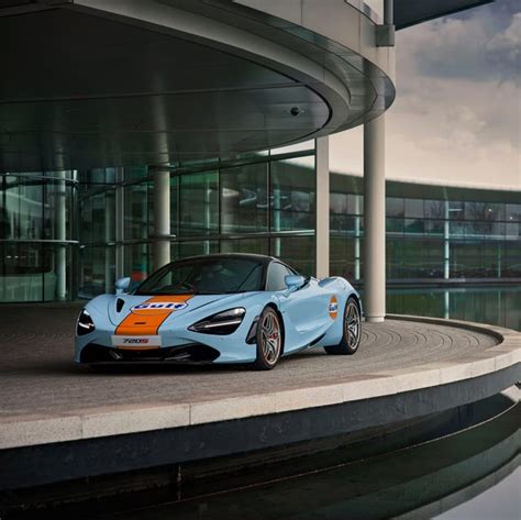 Check Out the McLaren 720S Wearing Gulf Colors