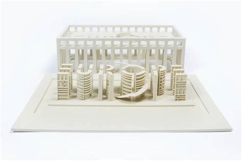 3D printed architectural models | voxeljet