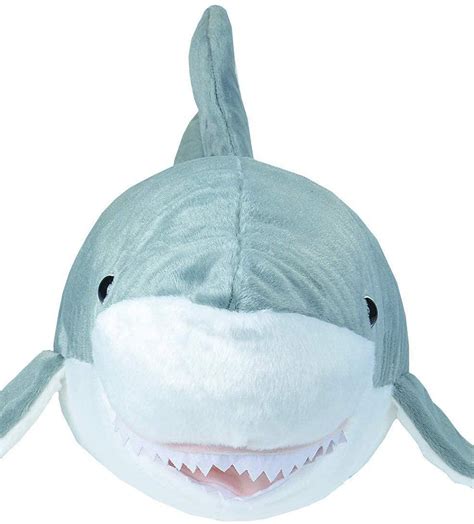 Jumbo Great White Shark Plush, Giant Stuffed Animal, Plush Toy, Gifts ...