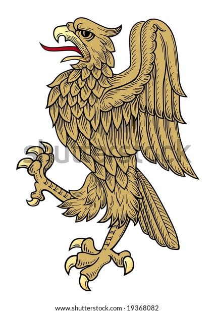 Golden Eagle Vector Stock Vector (Royalty Free) 19368082